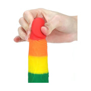 Prider Fallo Rainbow Handcrafted in Silicone Medicale 7″