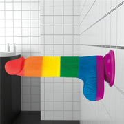 Prider Fallo Rainbow Handcrafted in Silicone Medicale 7.5″