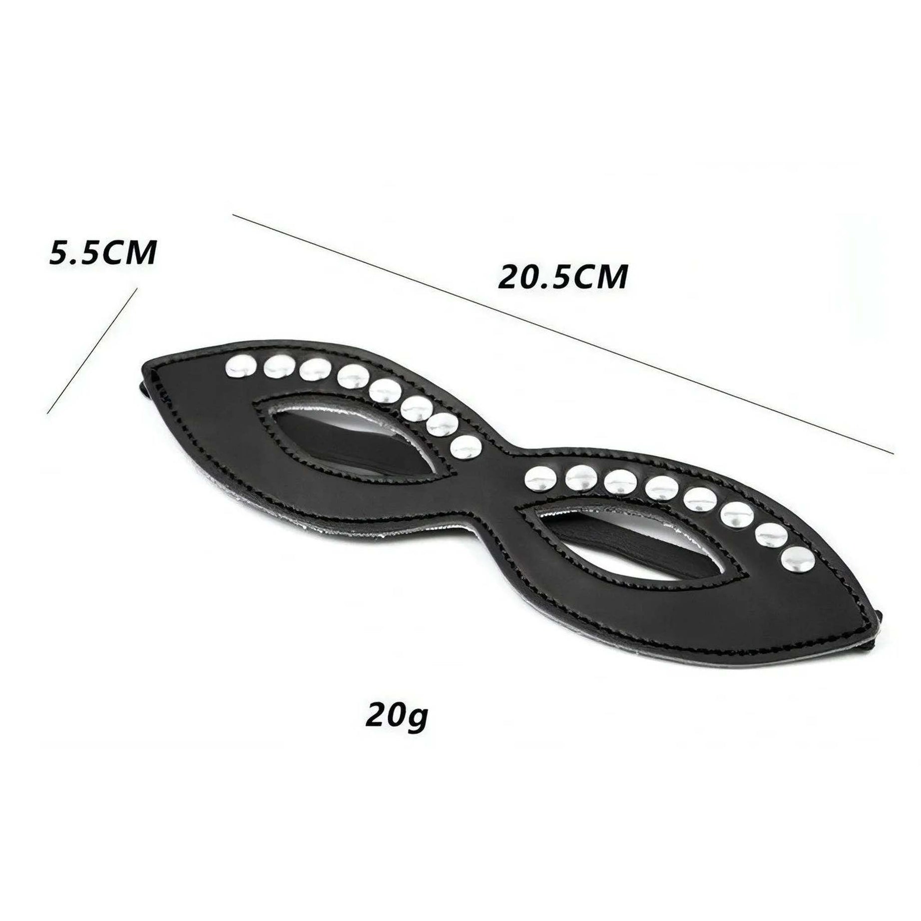 Privacy Open Eyes Mask - Black