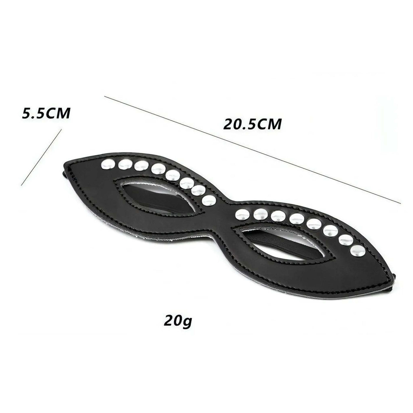 Privacy Open Eyes Mask - Black