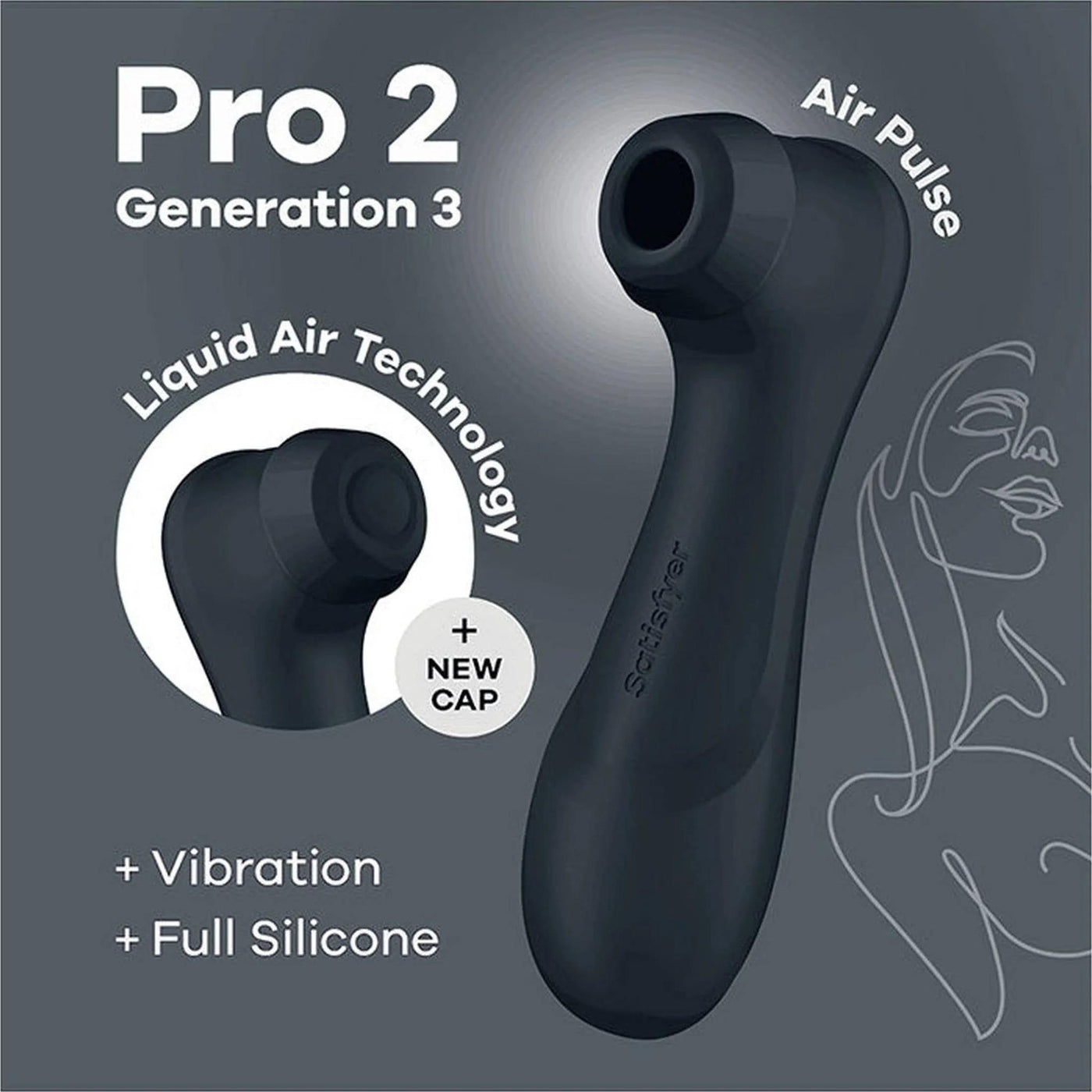 Pro 2 Generation 3 + Liquid Air - Black