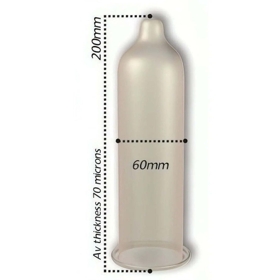 King Size Condoms 60mm – Pack of 12 pieces