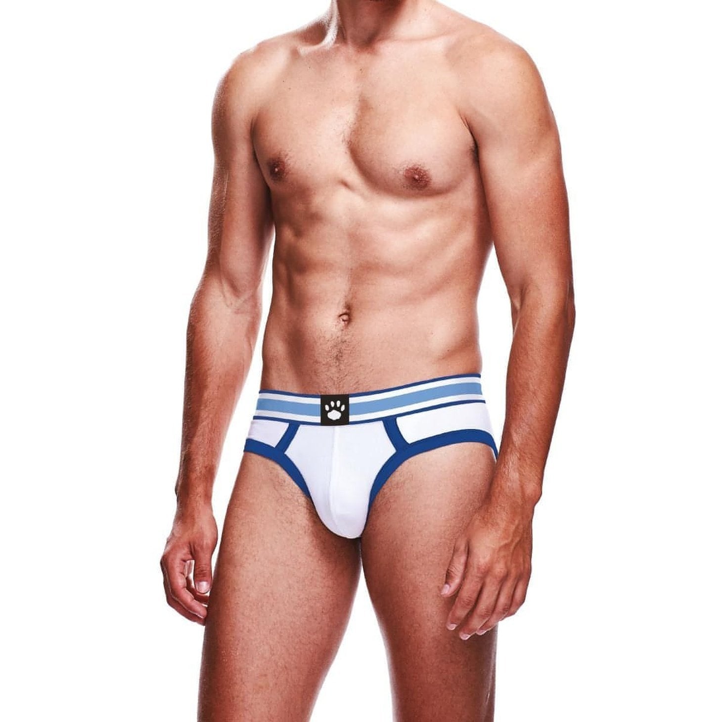 Prowler Basic Jock Strap Blu & White - L - GoEstasy