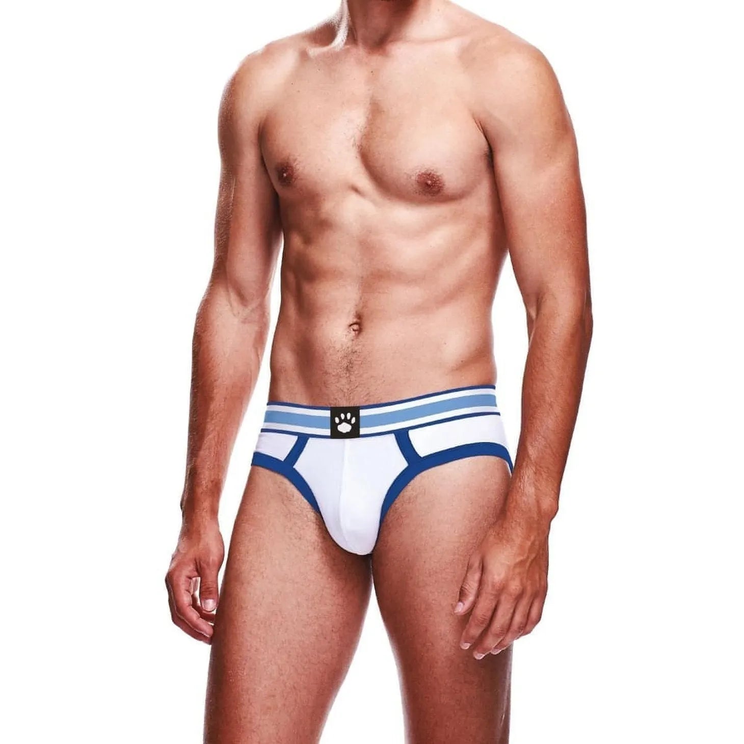 Prowler Basic Jock Strap Blu & White - S - GoEstasy