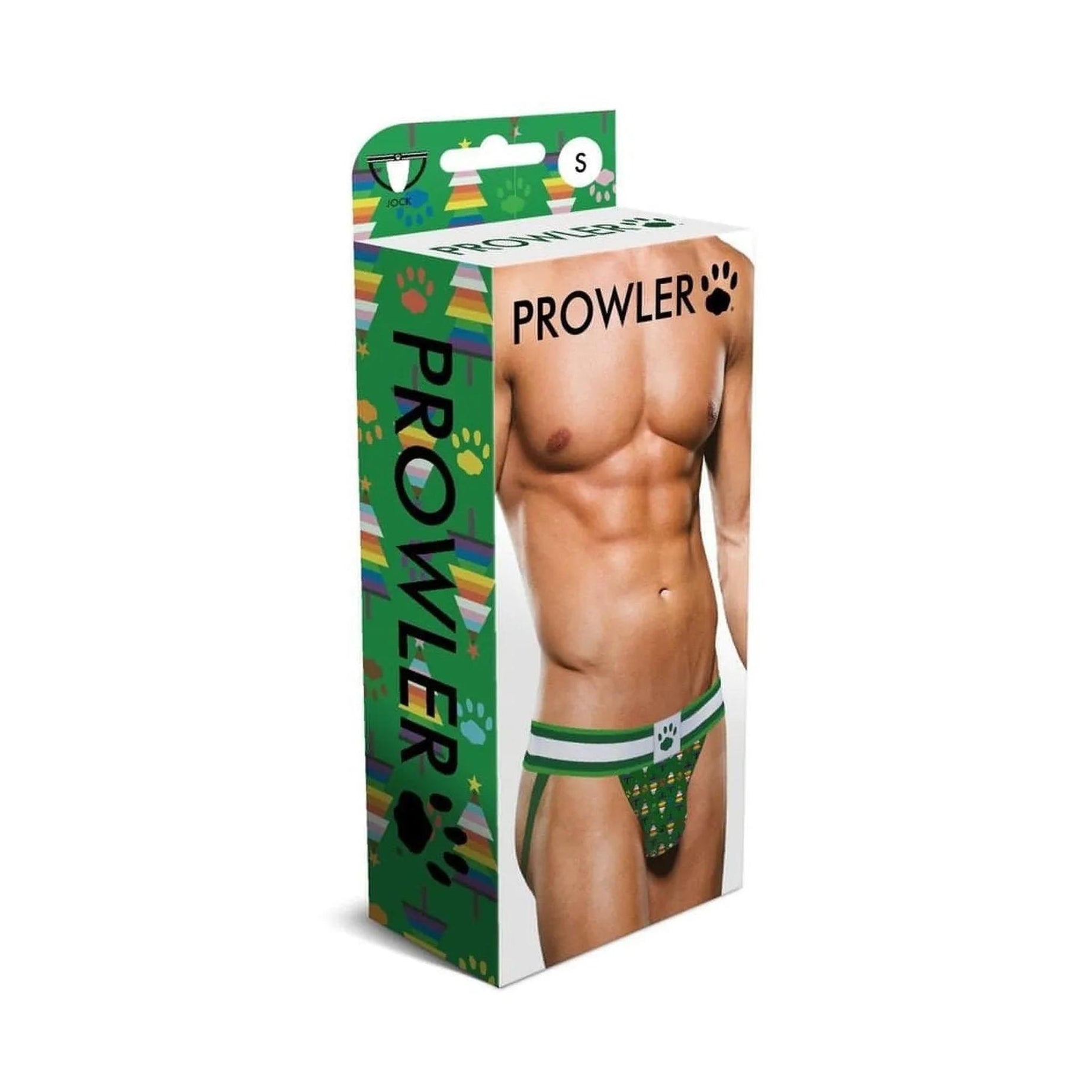 Prowler Jock Strap Xmas Edition Green