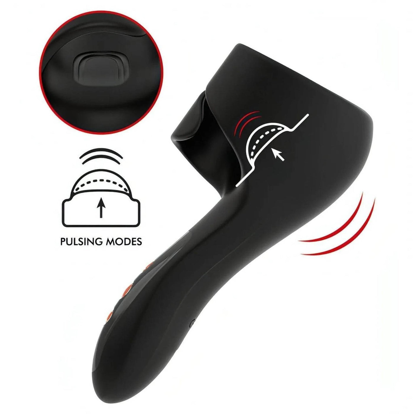 Pulse Wand Masturbatore Automatico per Pene Pulsante e Vibrante