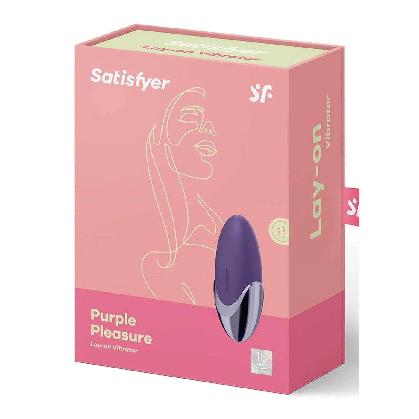 Purple Pleasure - Lay-on Vibrator