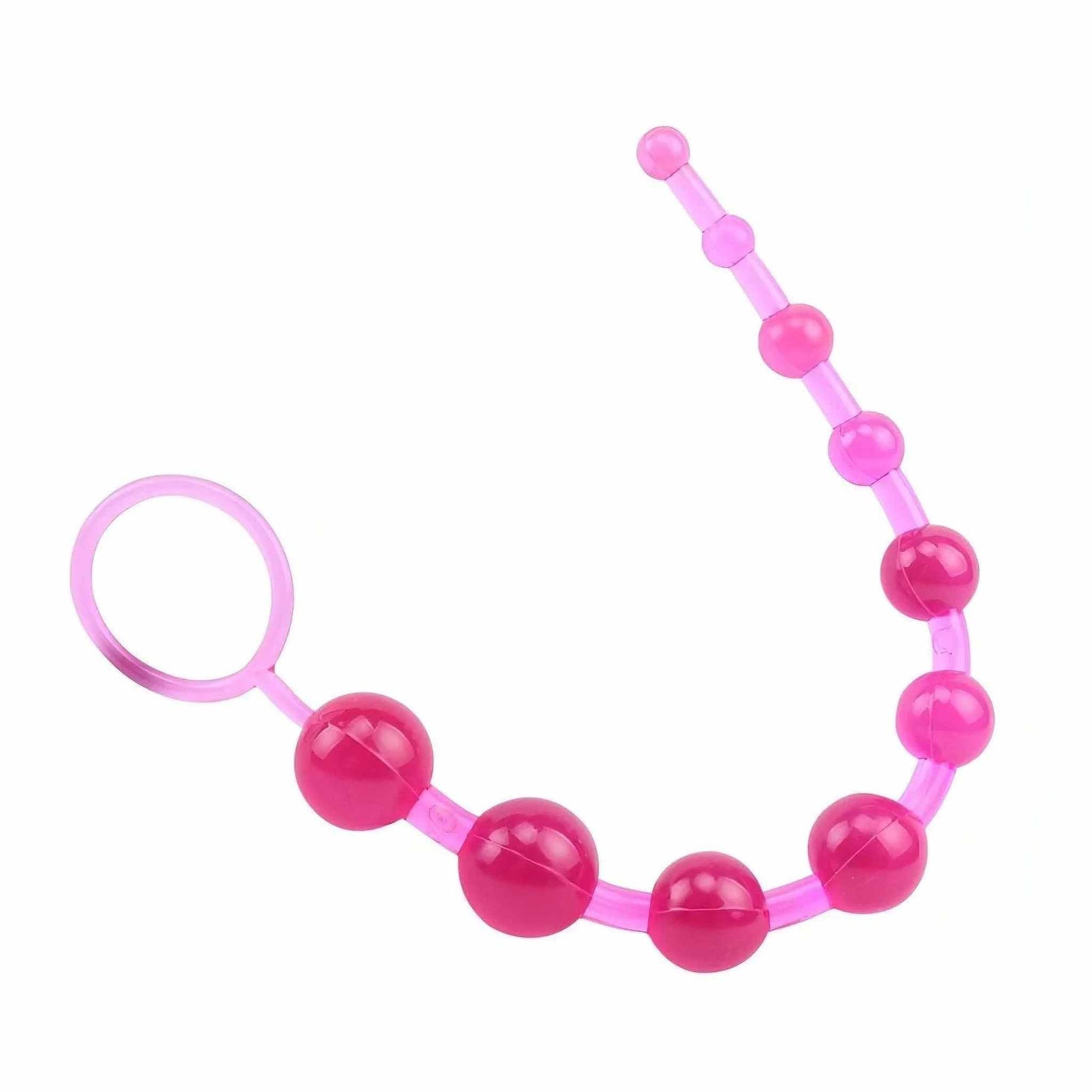 Sassy 10 Anal Beads - Pink
