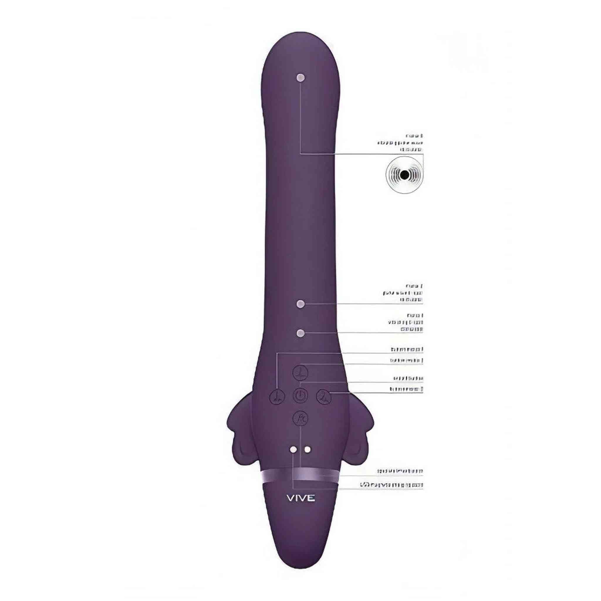 Satu Strapless Vibrante con 3 diversi motori