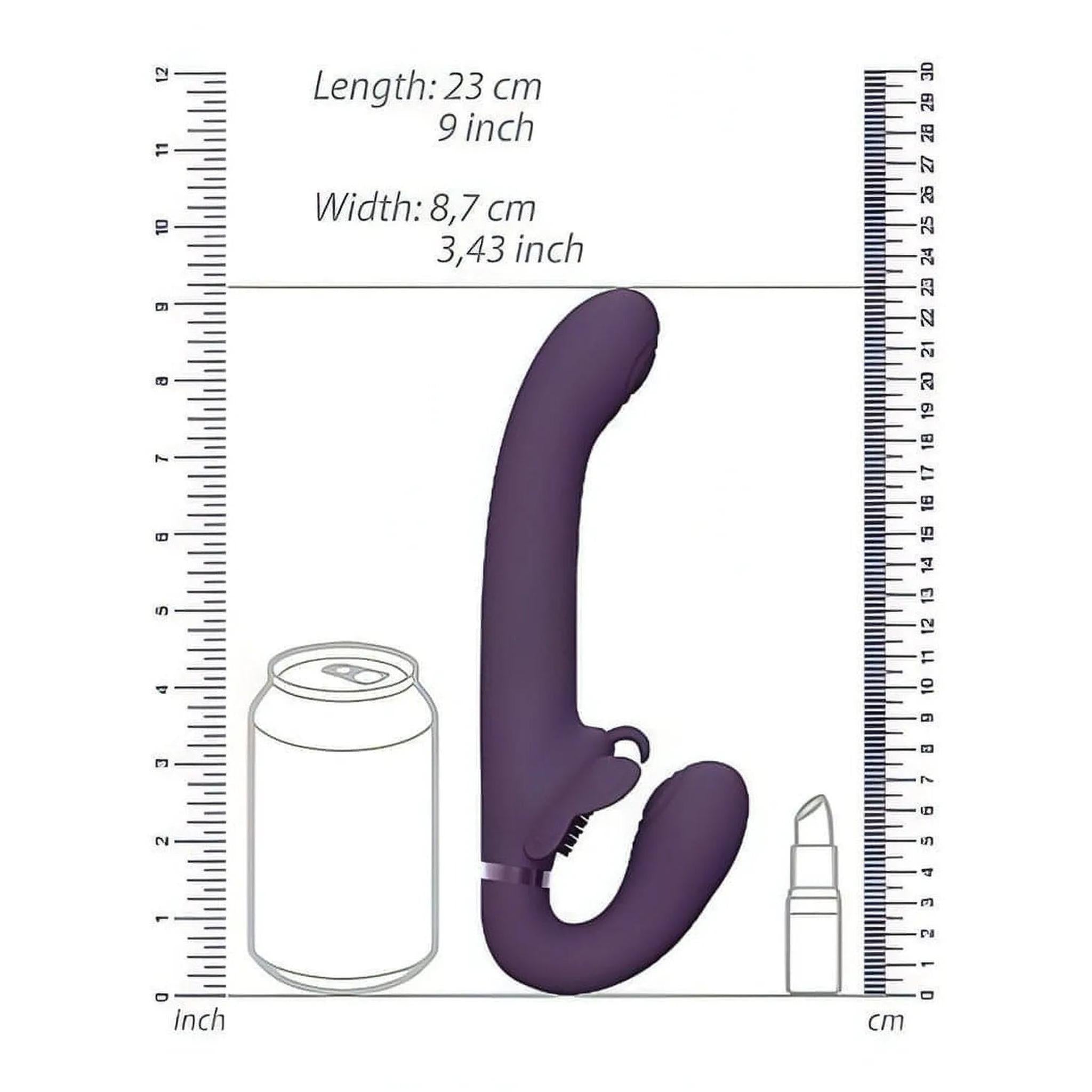 Satu Strapless Vibrante con 3 diversi motori