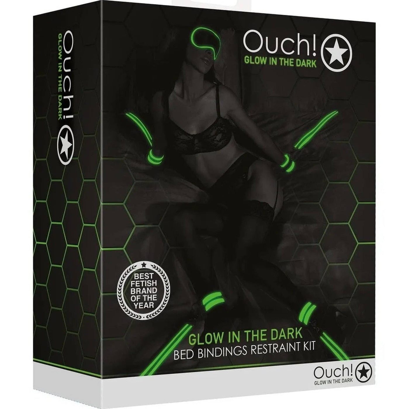 Set Costrittivo da letto Fluorescente