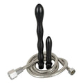 Set of 2 intimate showers (one anal and one vaginal) + flexible steel shower hose