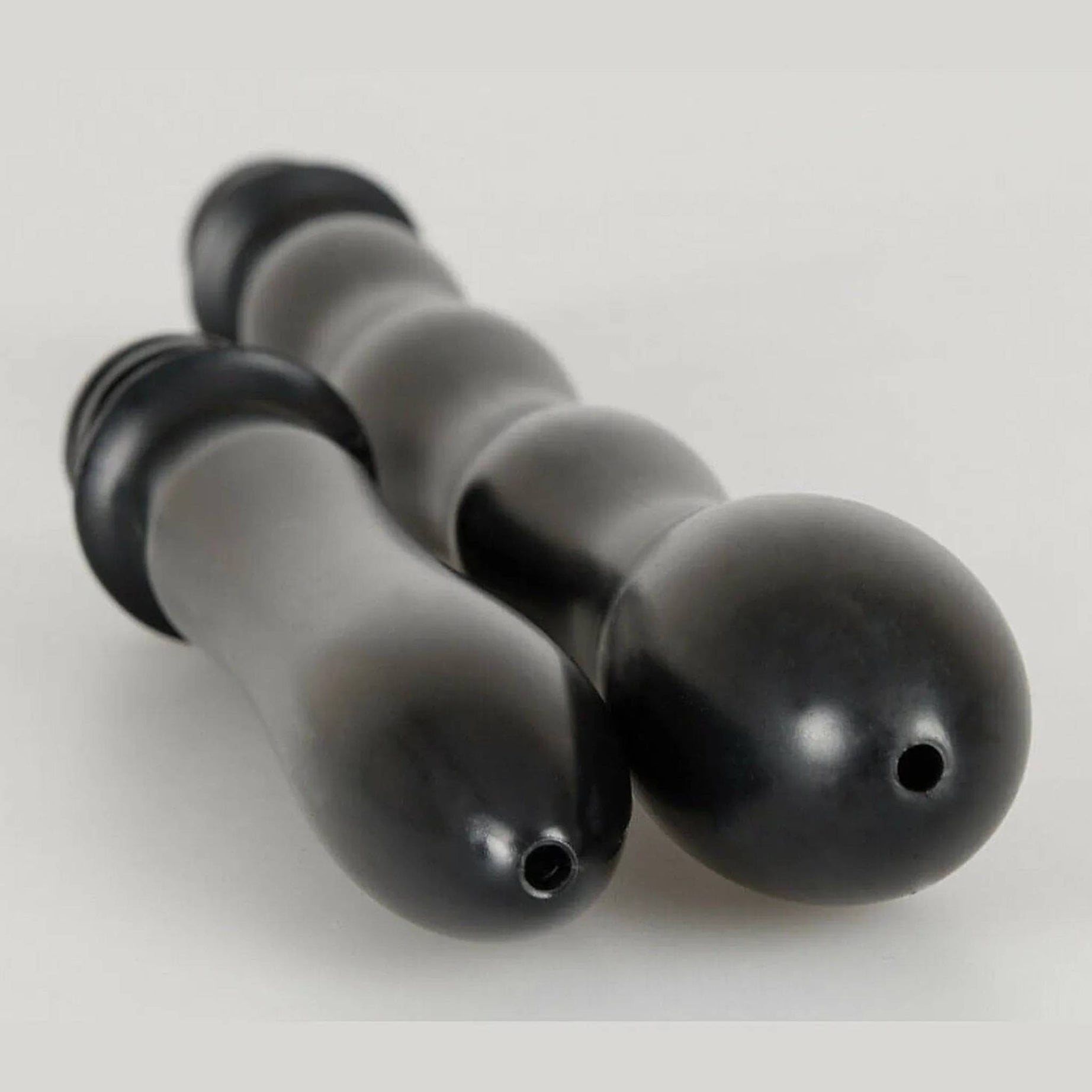 Set di 2 docce intime una anale e un'altra vaginale + tubo doccia flessibile in acciaio