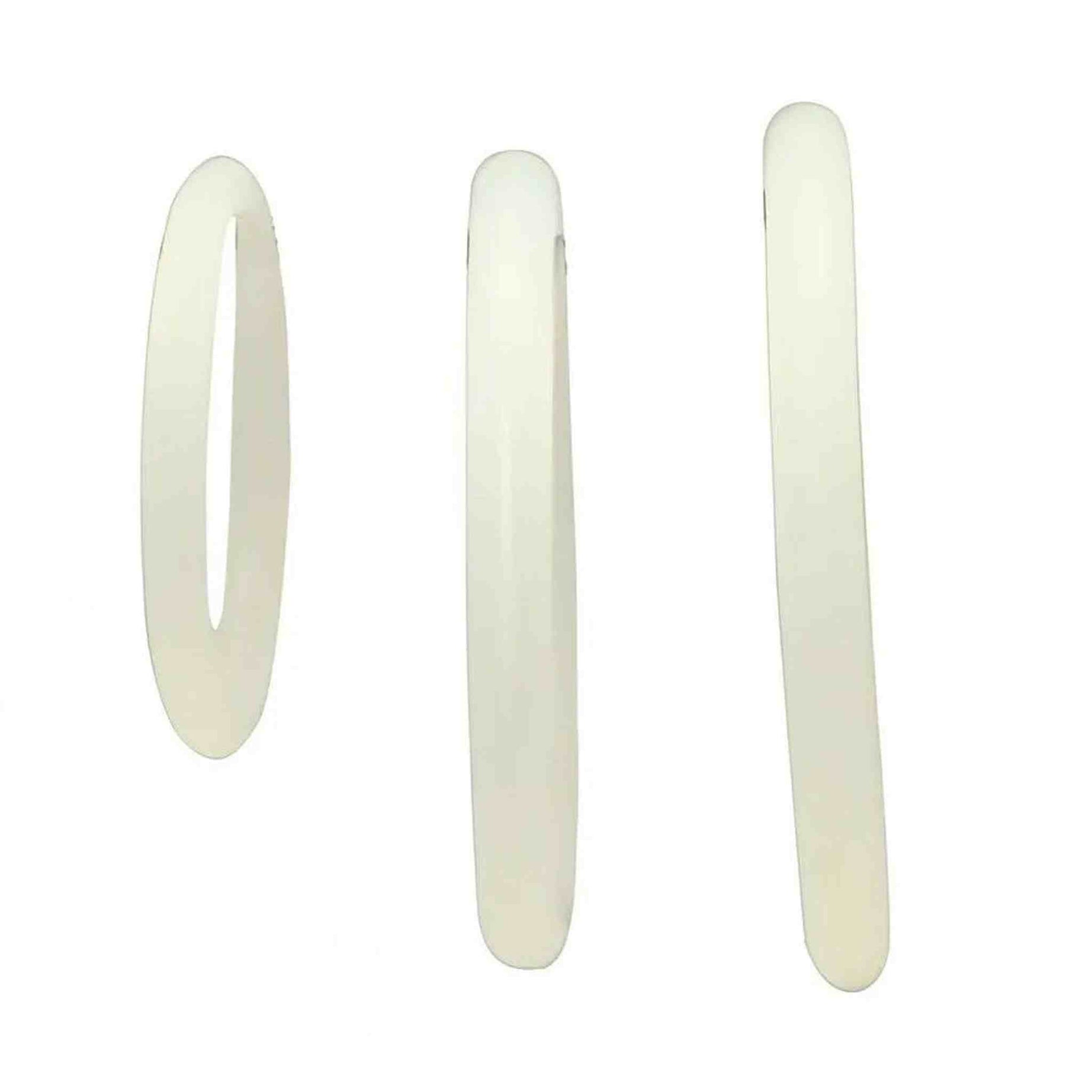 Set di 3 anelli - Bianco