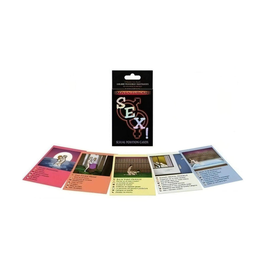 Sexual position Cards - 3 Giochi diversi, 100.000 Fantasie Possibili, 8 Lingue Disponibili!