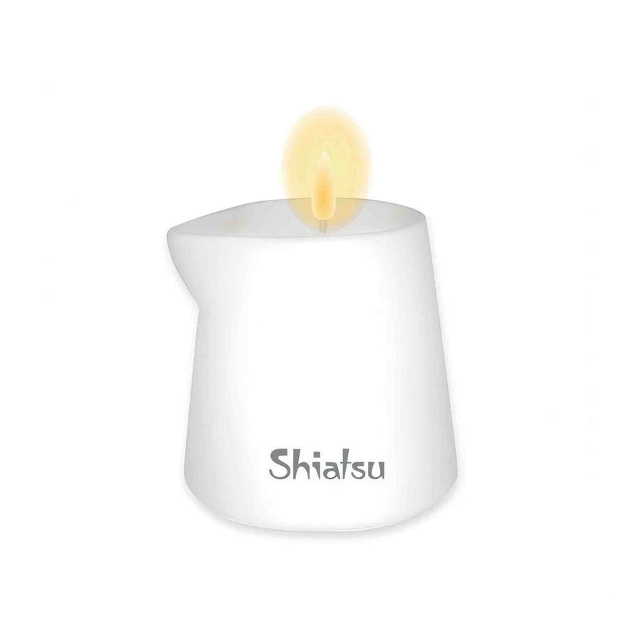 Shiatsu-Duftmassagekerze Himbeer- und Vanillearoma