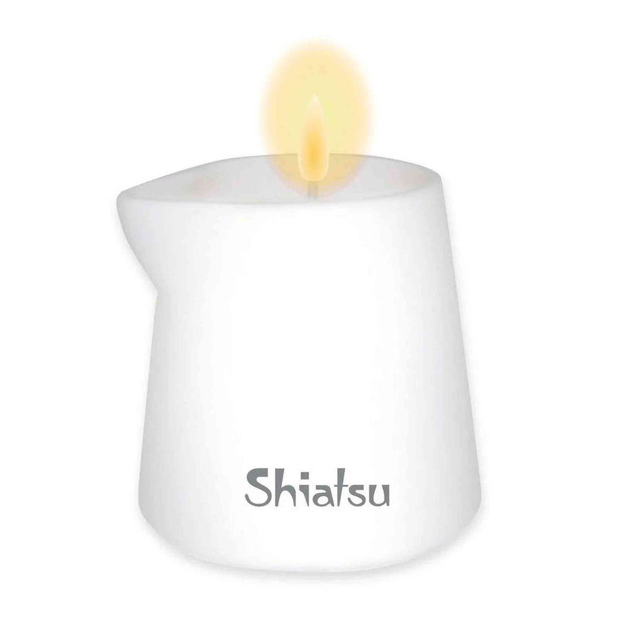 Shiatsu Candela da massaggio profumata aroma Legno di Sandalo