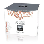 Shiatsu Candela da massaggio profumata aroma Legno di Sandalo