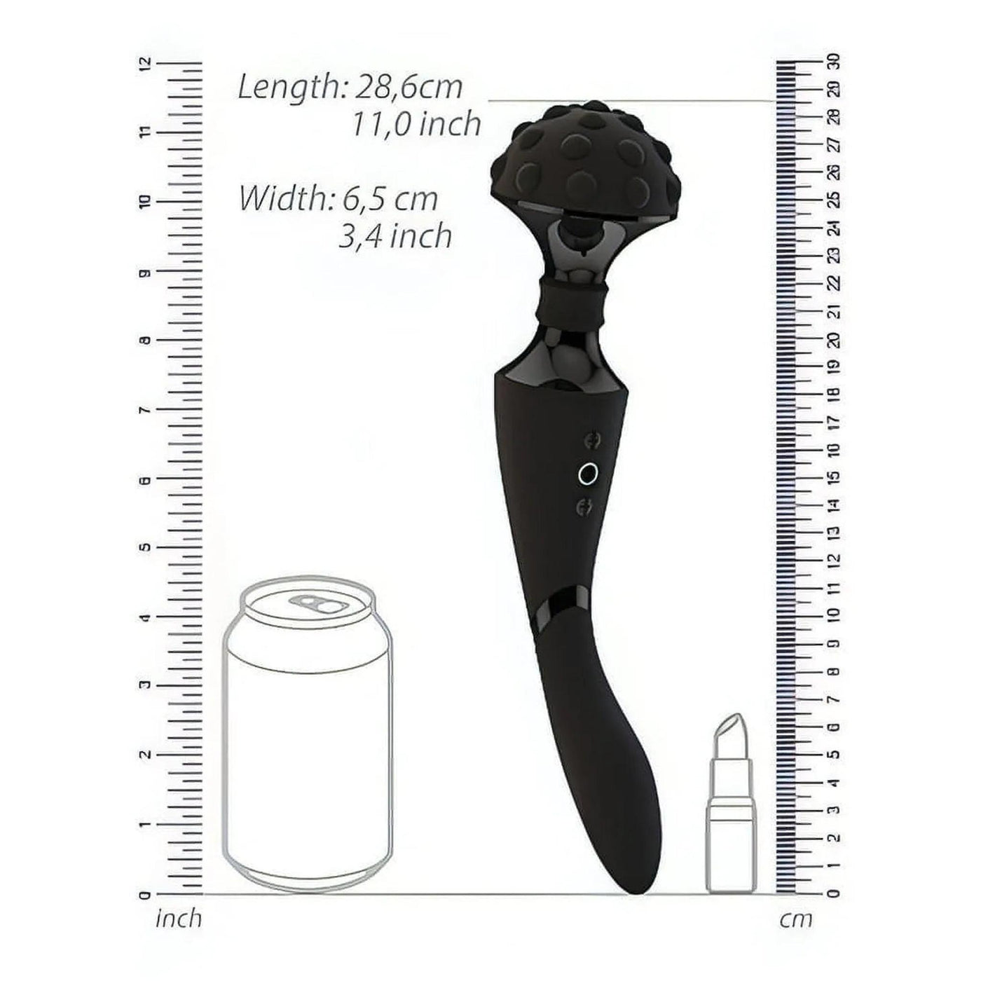 Shiatsu Power Wand Bendable