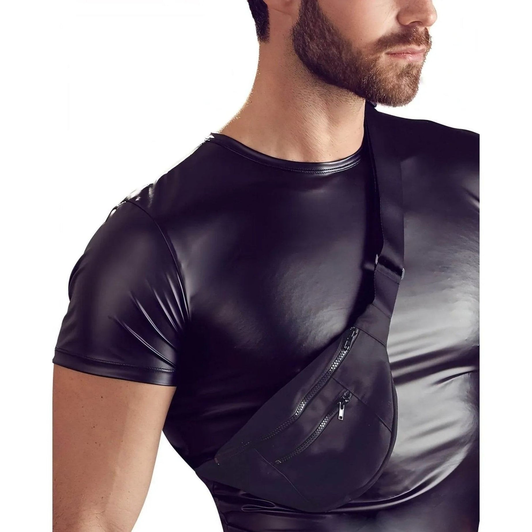 Shirt Sexy Con Marsupio Cucito