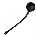 Schwerer Ball aus Silikon, 80 g, Schwarz