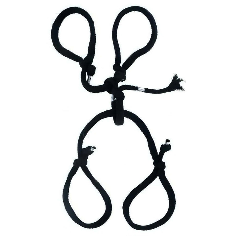 Silk Rope Hogtie - Black