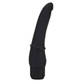 Slimline 100% Silicone Vibrator - Black