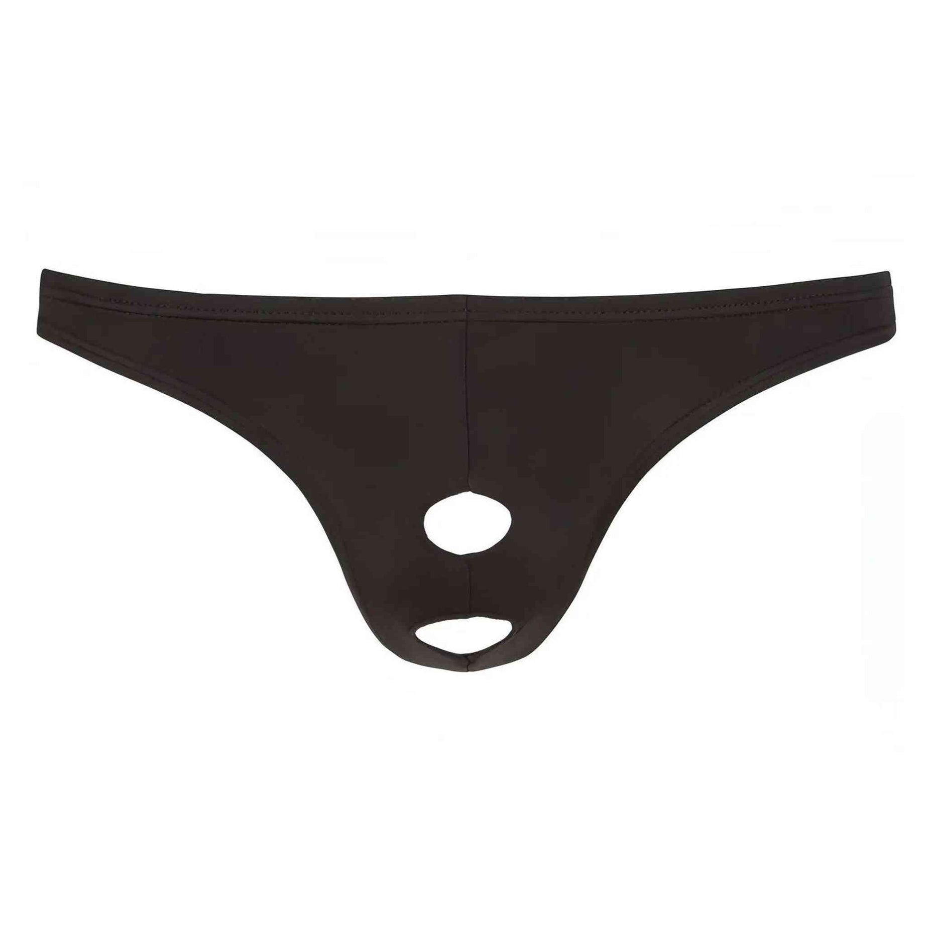 Slip con apertura pene - Nero