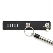 Spreader Bondage Bar with Leather Ankle Cuffs and Locks
