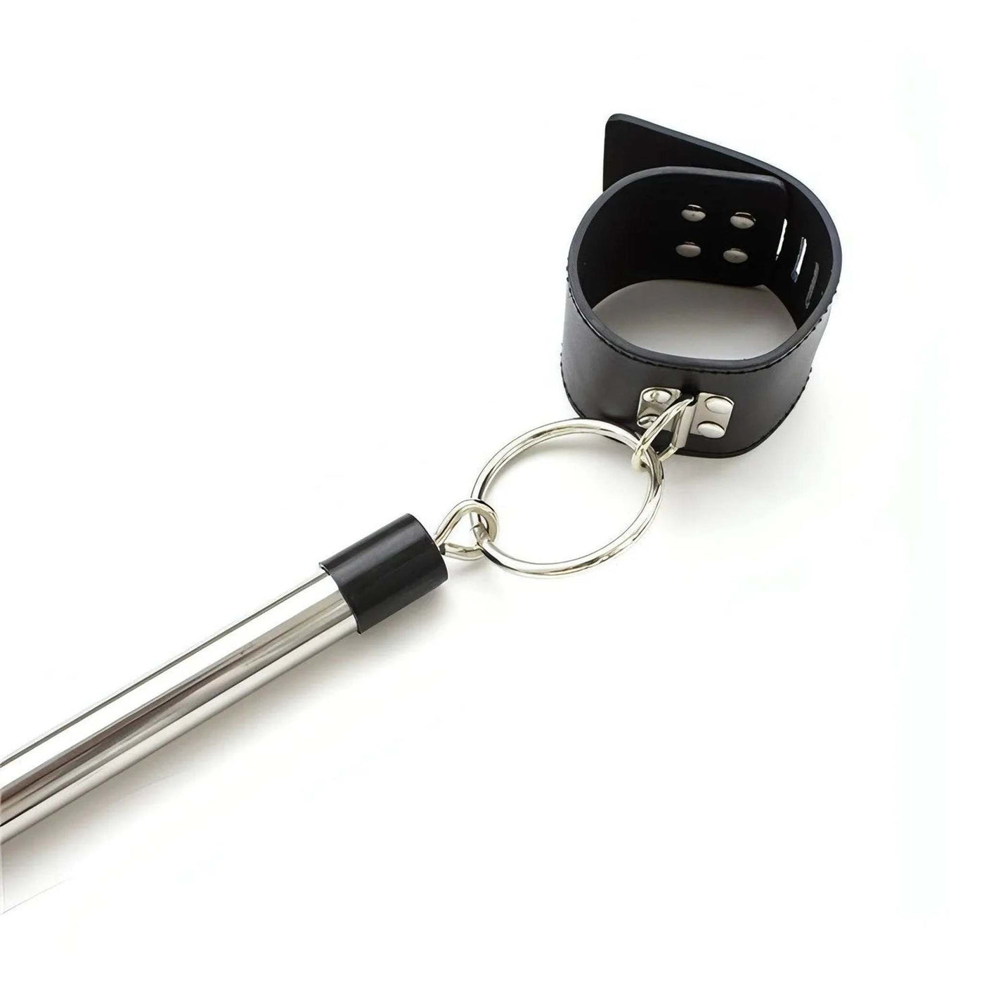 Spreader Bondage Bar with Leather Ankle Cuffs and Locks