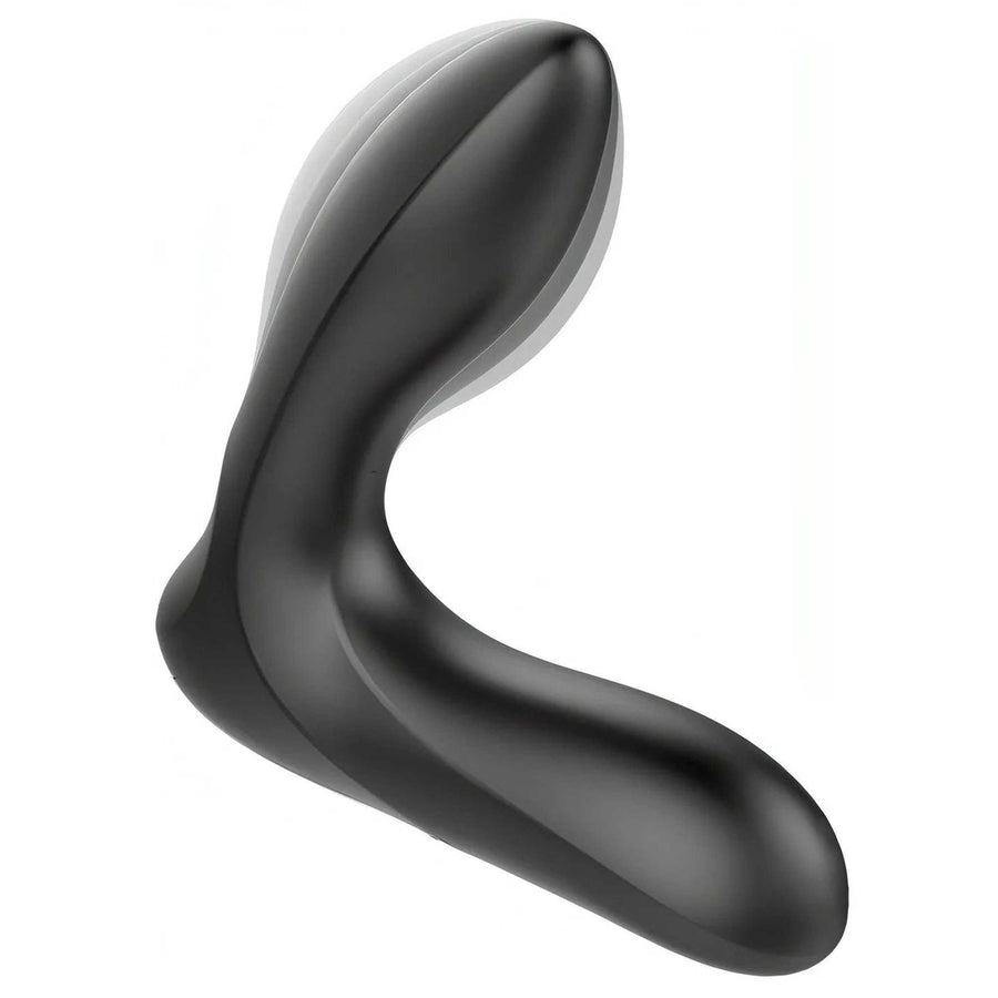 Vibrating and Inflatable Silicone Prostate Stimulator