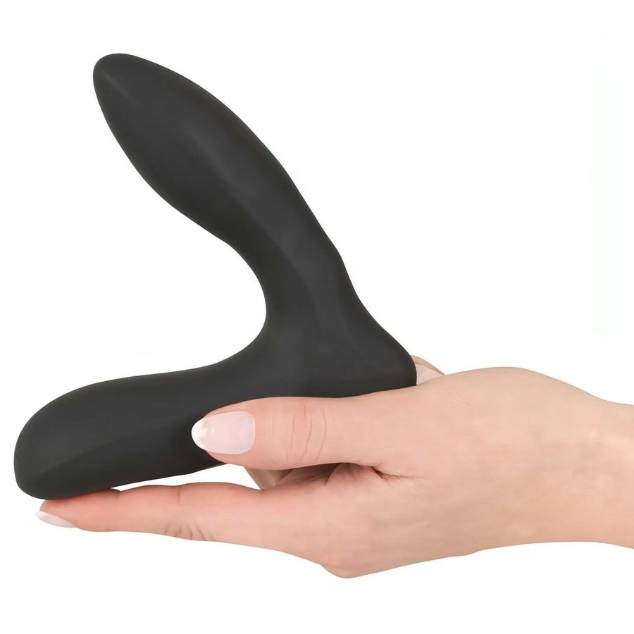 Vibrating and Inflatable Silicone Prostate Stimulator