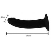 Strap-On Design Nero 5.9″ - Silicone Medicale