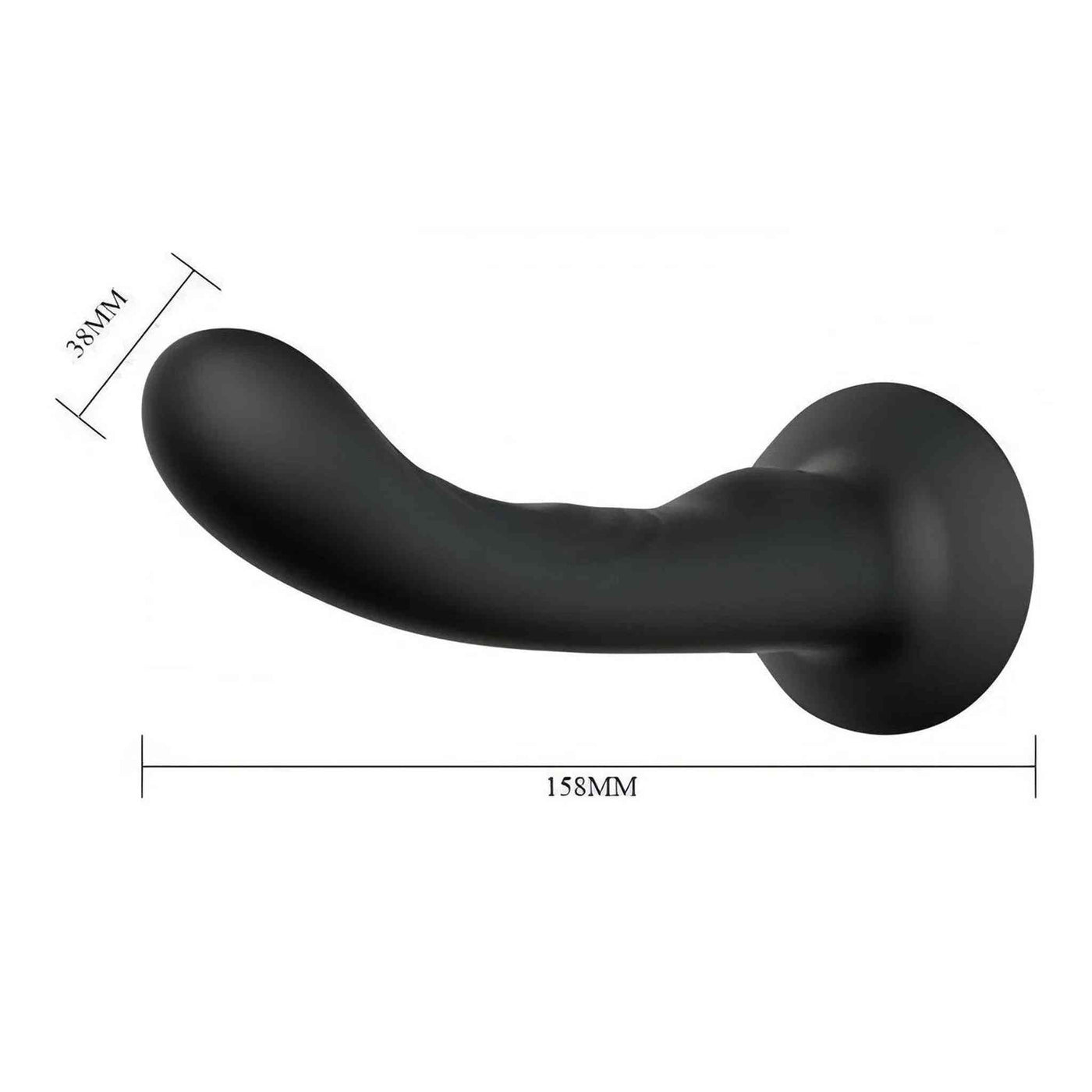 Strap-On Design Nero 6.2″ - Silicone Medicale