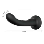 Strap-On Design Nero 6.2″ - Silicone Medicale