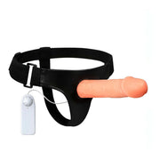 Strap-On Hollow Vibrante 17 cm