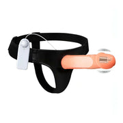 Strap-On Hollow Vibrante 17 cm