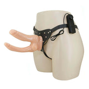 Strap-On Realistico Vibrante per Doppia Penetrazione