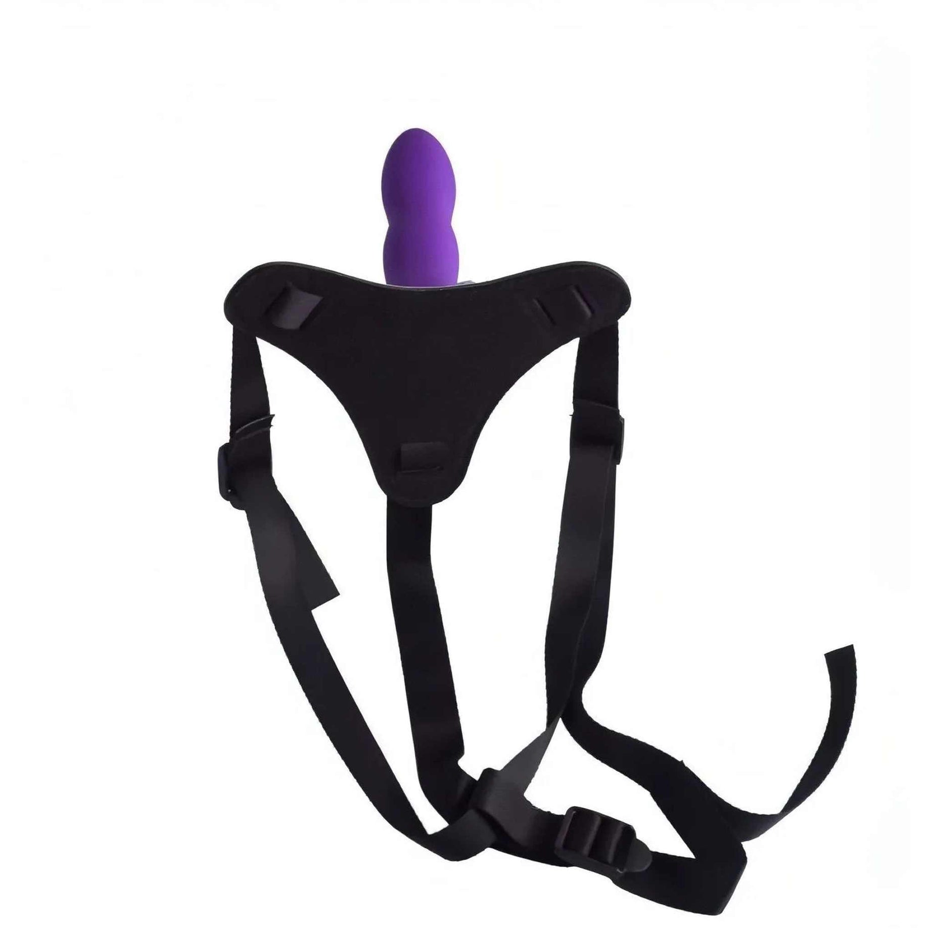 Strap-on in silicone con sistema Hung-In 12.5 cm