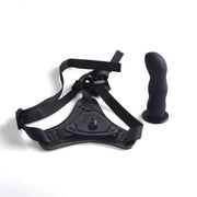 Strap-on in silicone con sistema Hung-In 12.5 cm