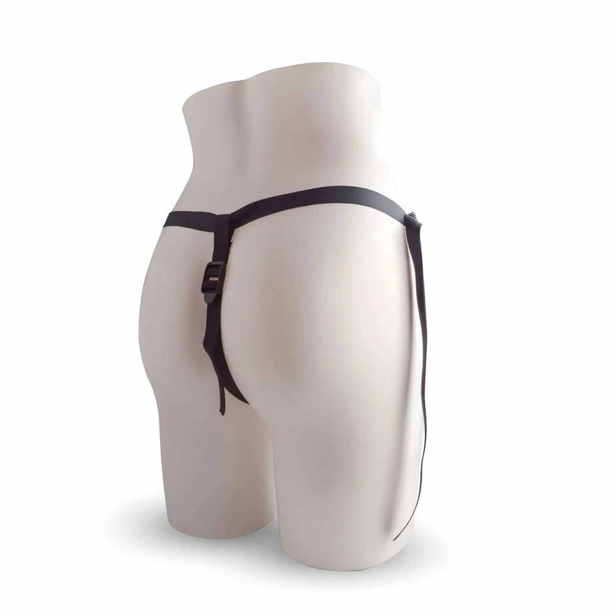 Strap-on in silicone con sistema Hung-In 12.5 cm