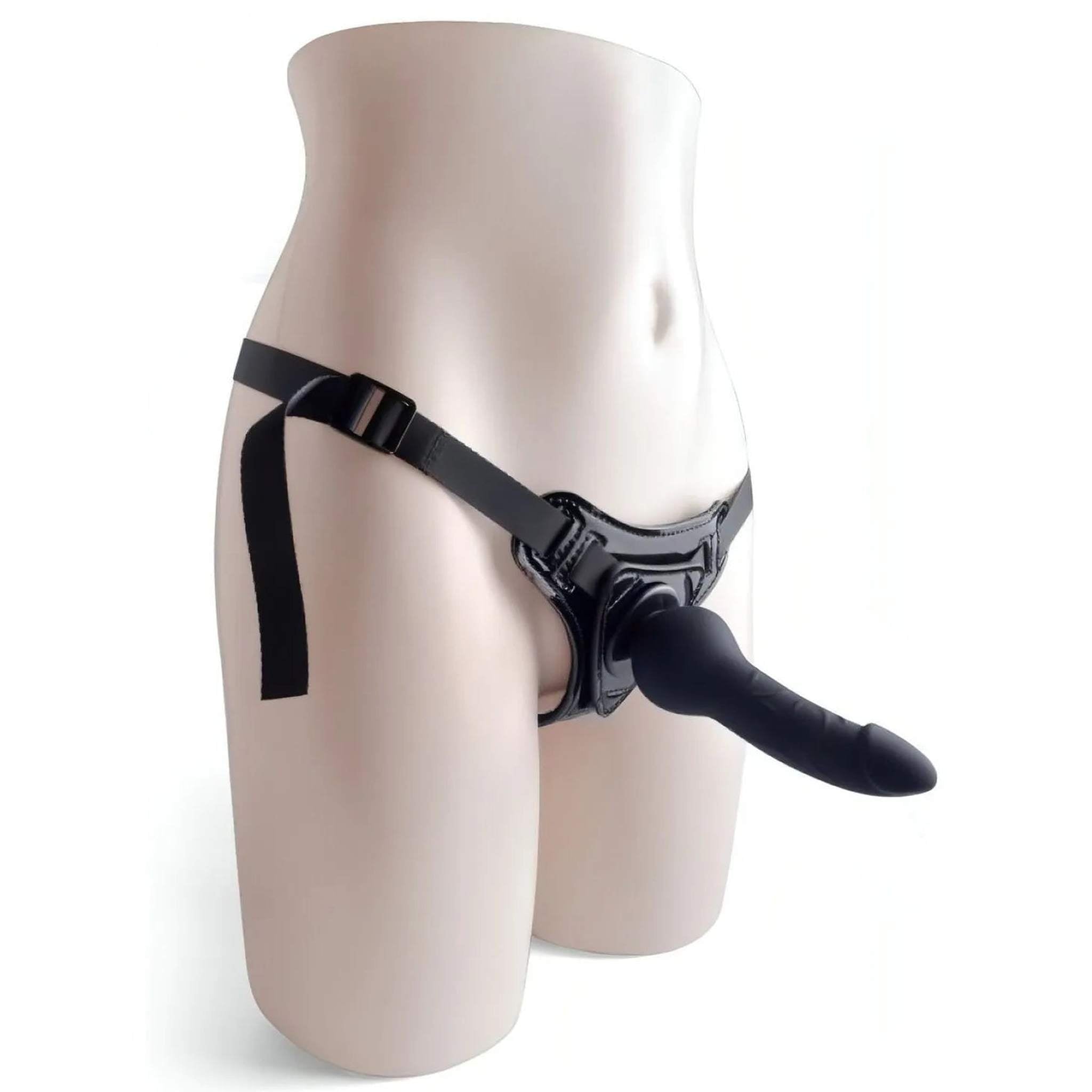 Strap-on in silicone con sistema Hung-In 5.5"