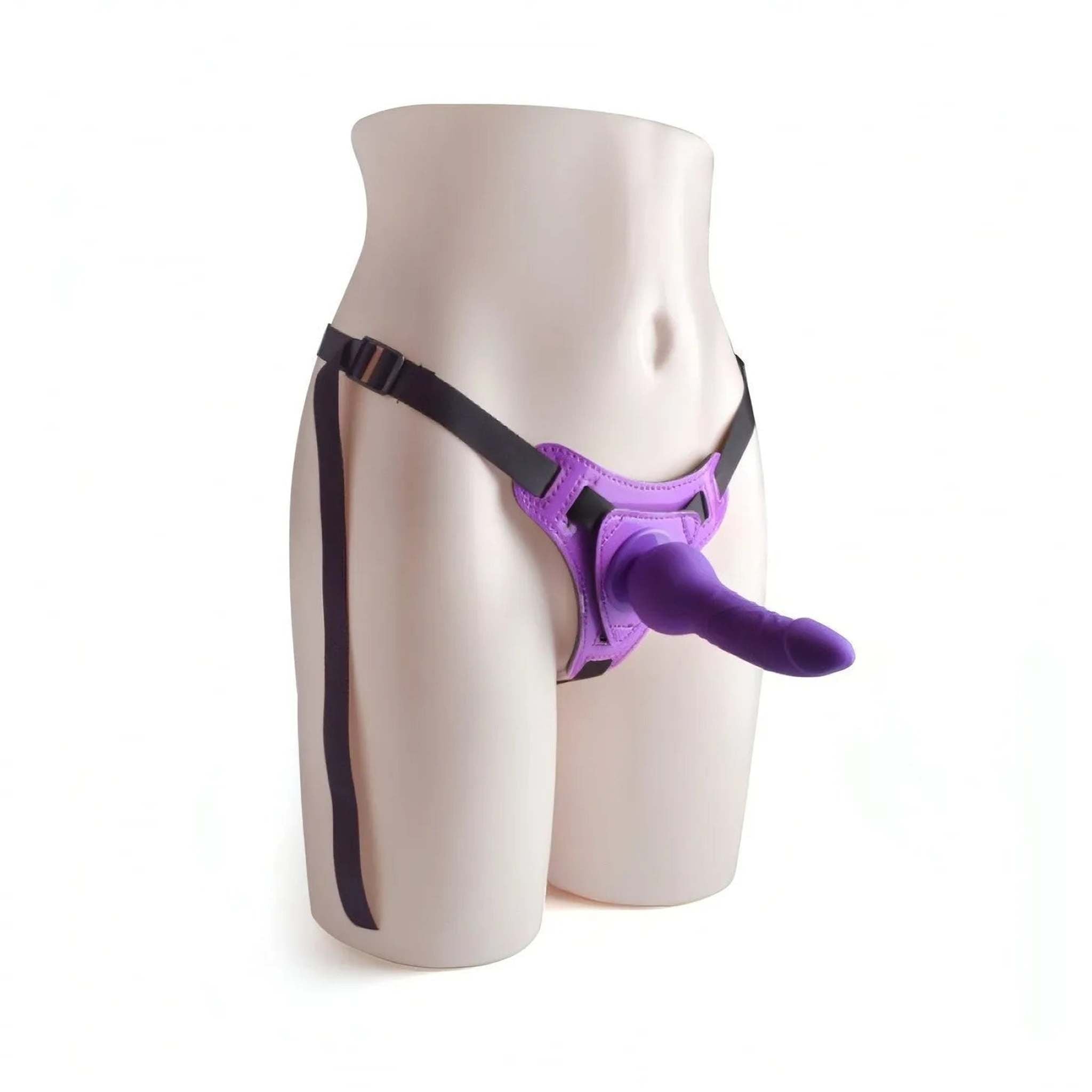 Strap-on in silicone con sistema Hung-In 5.5"