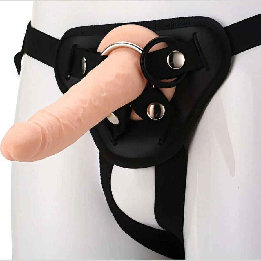 Realistic and Soft StrapOn with Suction Cup Attachment - 20 cm Ø 4 cm