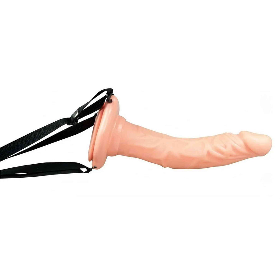 Realistic StrapOn positionable in any curvature Pink Flesh