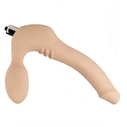 Strapless Strap-on 10 modalità di vibrazione, Taglia Small, Colore Rosa Carne