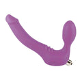 Strapss Strap-On 10 modos de vibración, tamaño pequeño, color morado