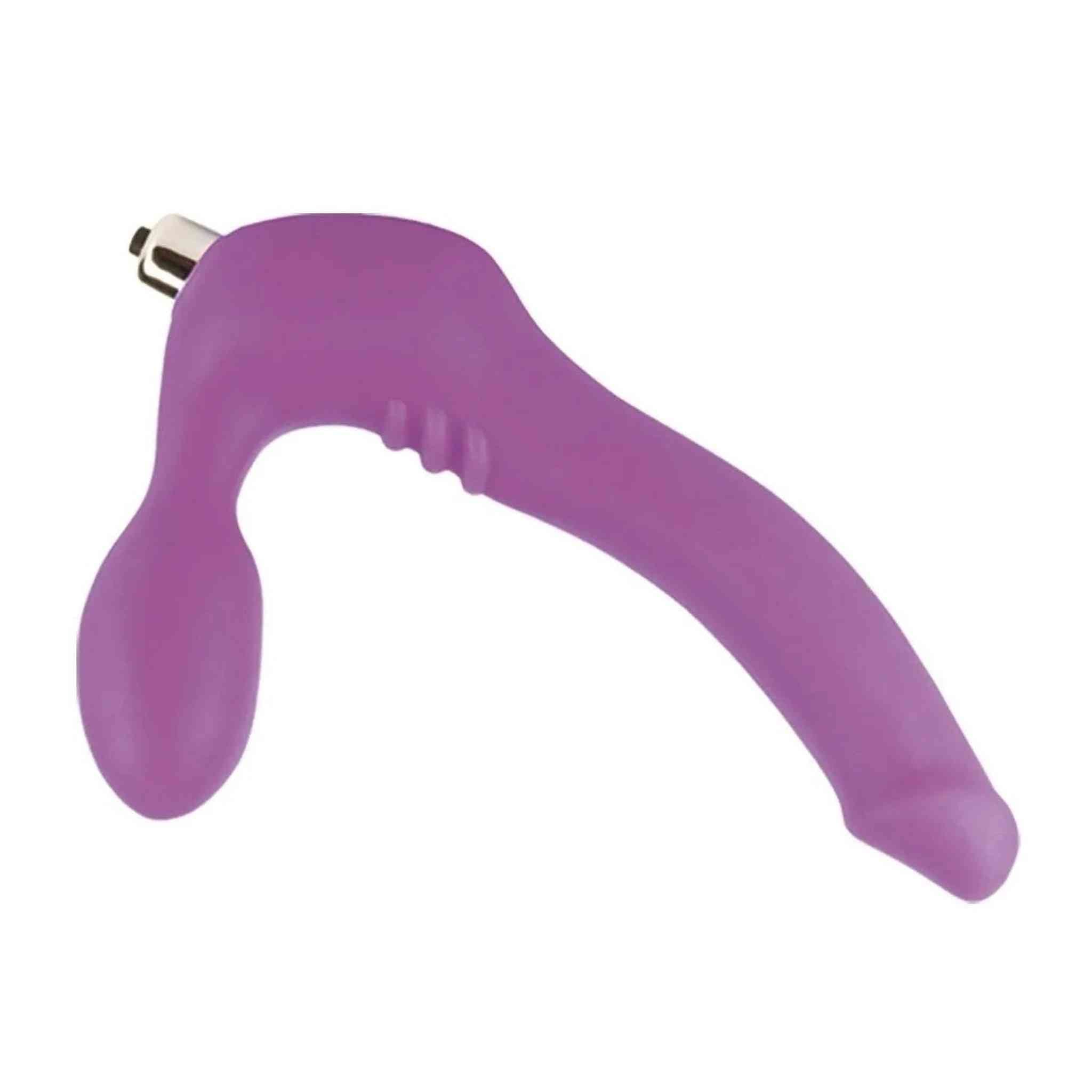 Strapless Strap-on 10 modalità di vibrazione, Taglia Small, Colore Viola