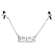 Stringicapezzoli Con Catena e Ciondolo "Bitch"