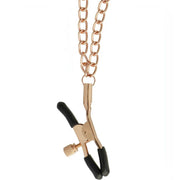 Stringicapezzoli Premium con Doppia Catena a maglia media - Gold Rose